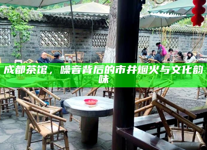 成都茶馆，噪音背后的市井烟火与文化韵味