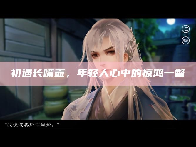 初遇长嘴壶，年轻人心中的惊鸿一瞥